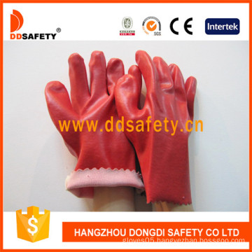 100% Cotton Liner PVC Gloves, Smooth Finished (DPV111)